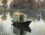 Claude Monet The Studio Boat Sweden oil painting artist
